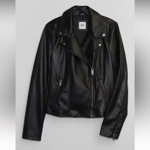 NWT - GAP - Vegan Leather Moto Jacket